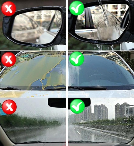 Autofenster Sicht Beschichtender Sprühglasreiniger, Wasserdichter
